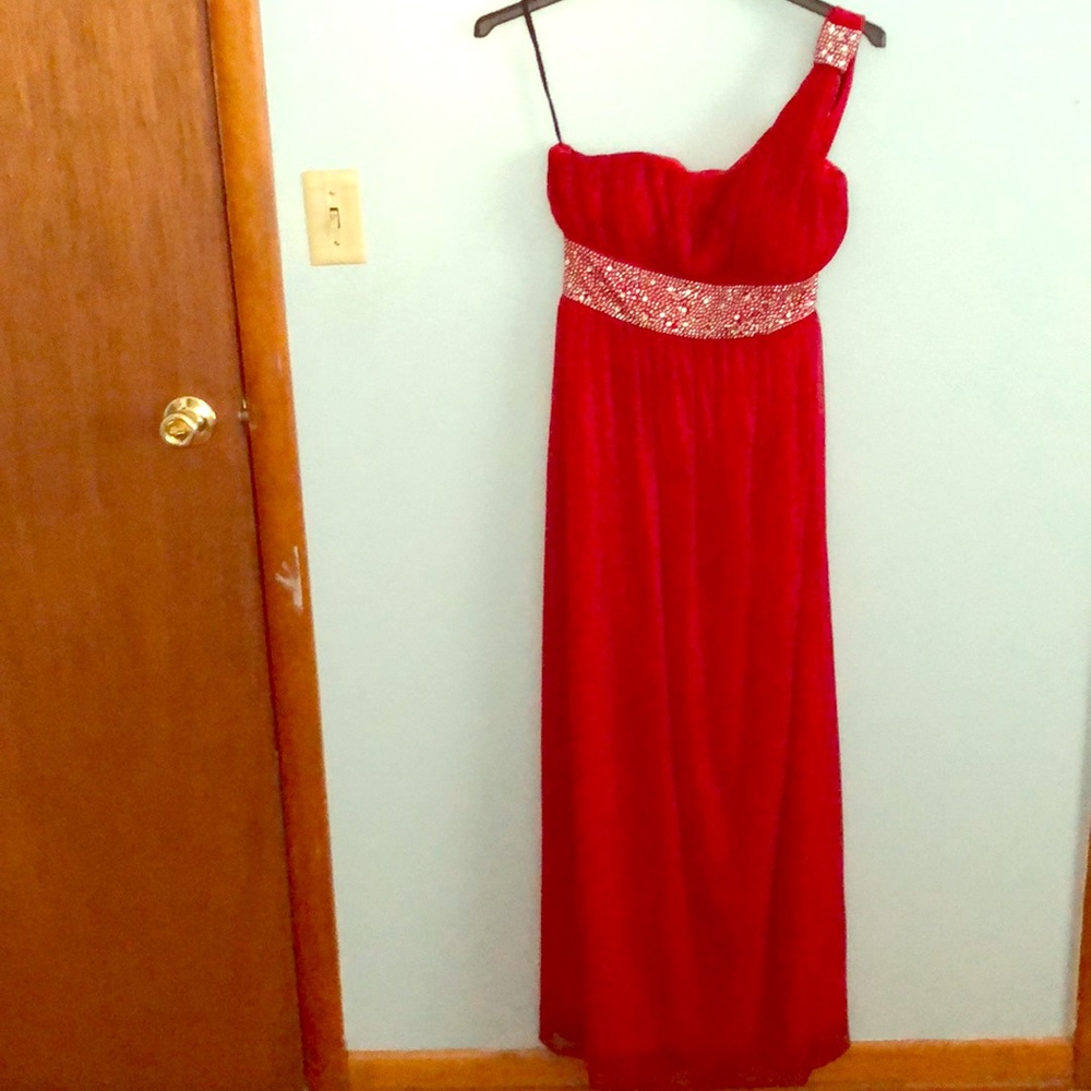 Red Prom Dress Size XL